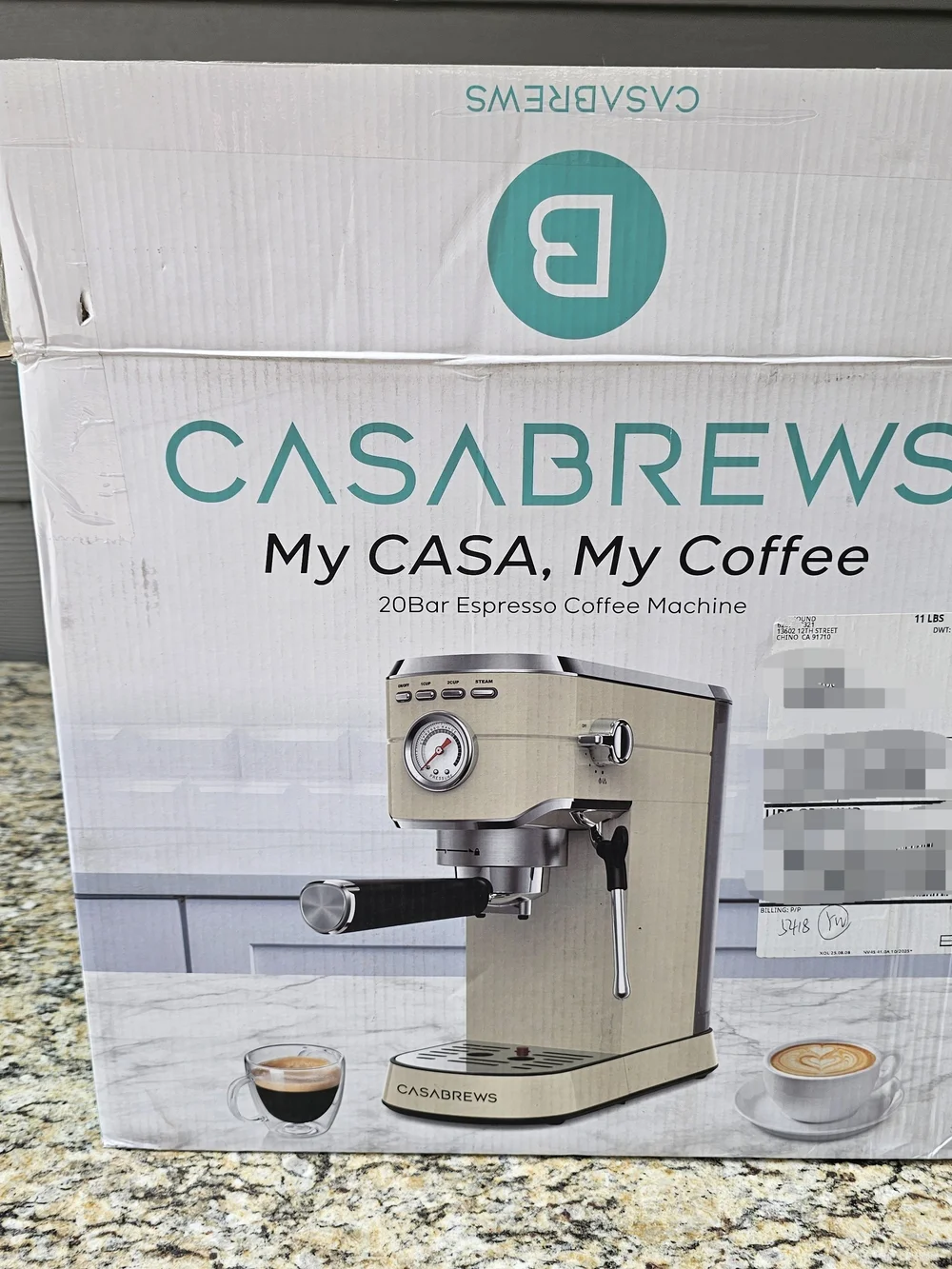 CASABREWS CM5418™ Espresso Machine In Cream